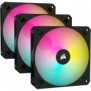 Ventilatoare carcasa corsair icue ar120 digital rgb 120mm pwm fan triple pack fan size 120mm