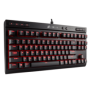 Tastatura mecanica corsair k63 compact cherry mx red key rollover full key (nkro) with 100%