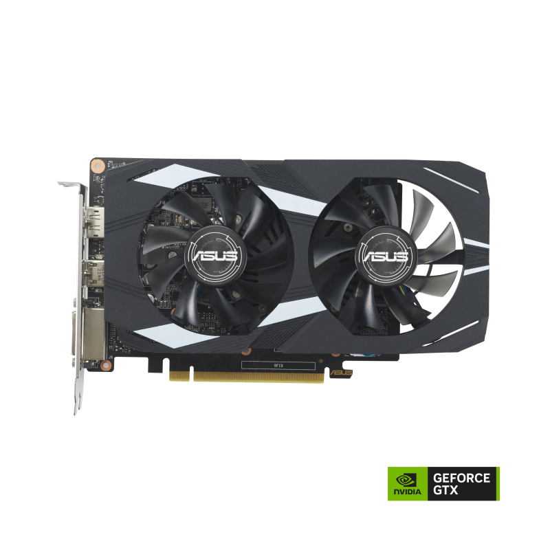 Placa video asus dual-gtx1650-o4gd6-p-evo geforce gddr6 1xhdmi 1xdisplay port