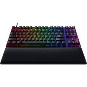 Tastatura razer huntsman v2 tenkeyless (purple switch) cu fir (usb-c) iluminare rgb razer chroma™ format