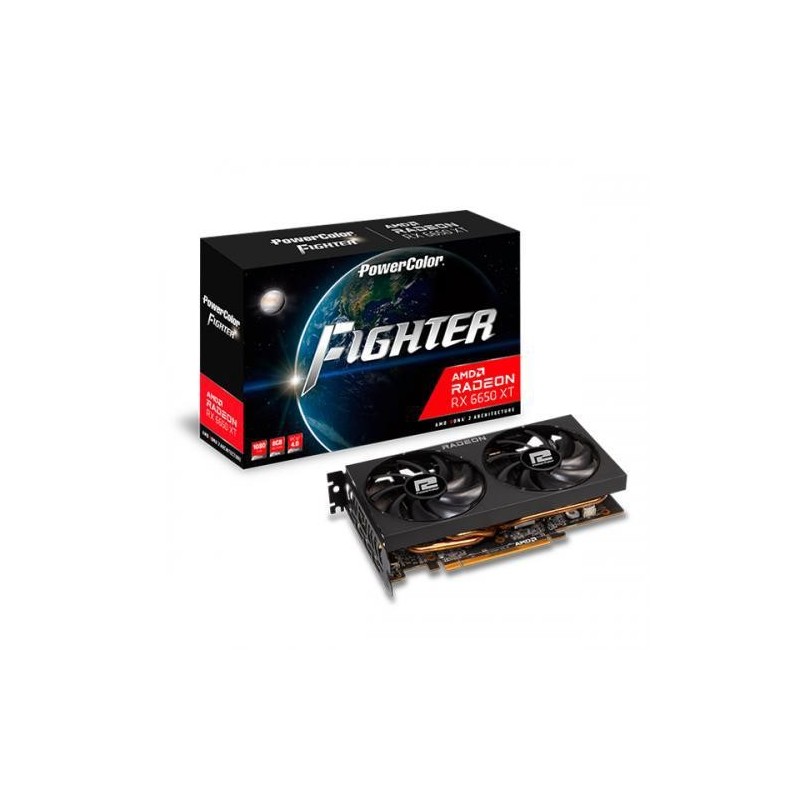 Placa video power color amd radeon rx 6650 xt 8gb 128 bit gddr6 pcie 4.0