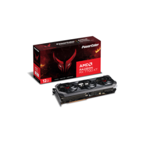 Placa video power color reddevil amd radeon rx 7700 xt 12gb 192 bit gddr6 pcie