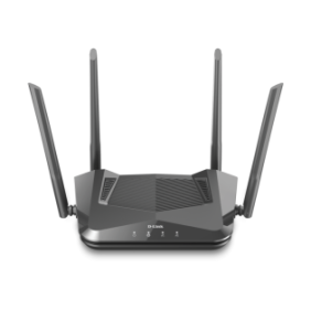 D-link ax1500 wi-fi 6 easymesh gigabit router dir-x1530 cpu:900mhz ram: 256mb flash: 128mb 4 x