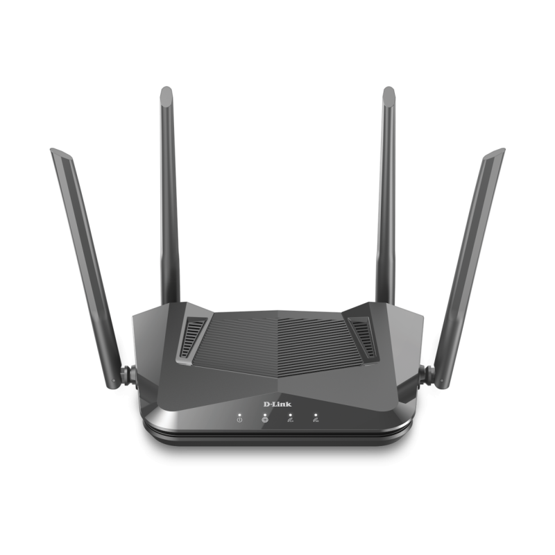 D-link ax1500 wi-fi 6 easymesh gigabit router dir-x1530 cpu:900mhz ram: 256mb flash: 128mb 4 x