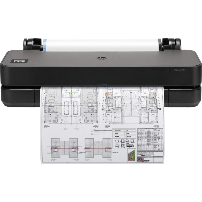 Plotter hp designjet t250 24-in printer  dimensiune a1 24 inch tehnologie de printare: thermal inkjet