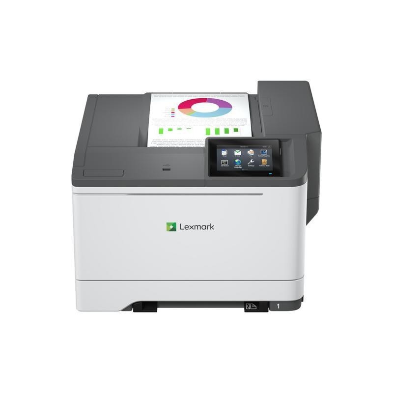 Imprimanta laser color lexmark cs632dwe a4 grup de lucru mediuecran tactil color lexmark e-task de