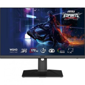 Monitor msi g272qpf 27 inch curvature: flat  panel type: ips resolution: 2560x1440 aspect ratio: 16:9