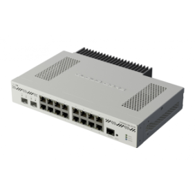 Mikrotik ethernet router ccr2004-16g-2s+pc 16 x 10/100/1000 2xsfp+ ports cpu: al32400 1200mhz dimensiuni: 272 x