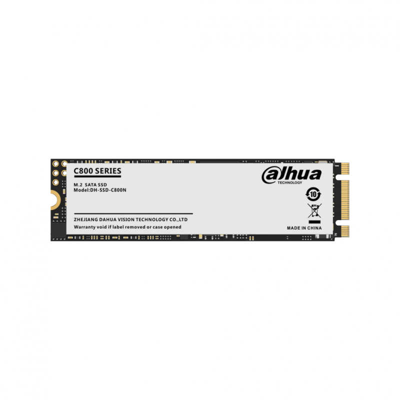 Ssd dahua c800n 256gb m.2 sata 3 r/w speed: 530/450 mb/s 7.0mm