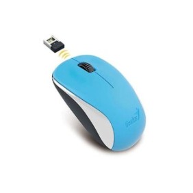 Mouse genius nx-7000 wireless pc sau nb wireless 2.4ghz optic 1200 dpi butoane/scroll 3/1 albastru