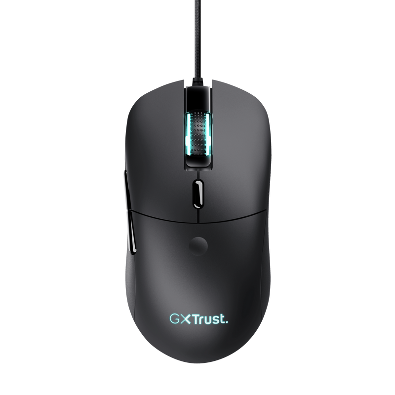 Mouse trust gxt981 redex cu fir usb 2.0 rezolutie maxima 10000 dpi 6 butoane iluminare