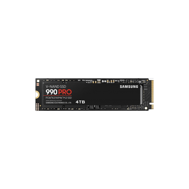 Ssd samsung 990 pro retail 4tb nvme m.2 2280 pci-e r/w speed:74500/6900 mb/s