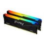 Memorie ram kingston fury beast rgb dimm ddr4 64gb 3600mhz cl18 1.35v kit of 2