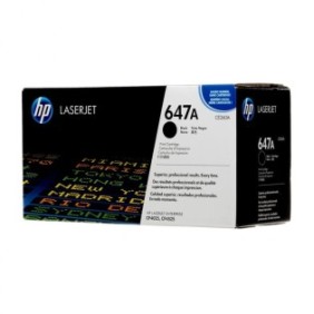 Hp ce260a black toner cartridge  647a capacitate 8500 pagini compatibilitate : cm4540 cm4540 cm4540f cm4540mfp