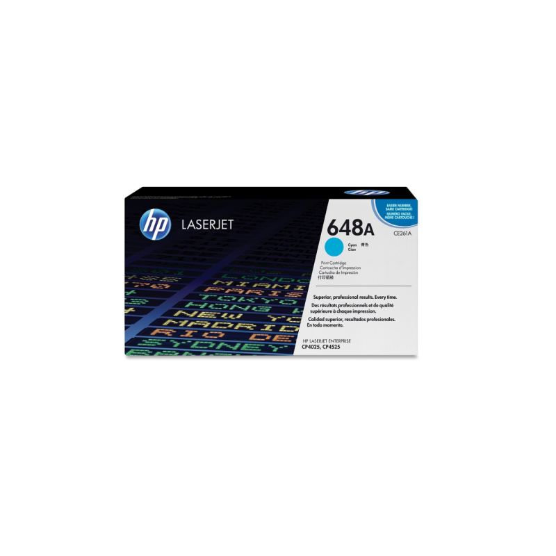 Hp ce261a cyan toner cartridge  capacitate 11000 pagini compatibilitate : cp4025 cp4025 dn cp4025 n