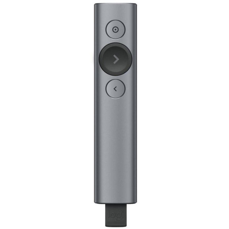 Presenter logitech spotlight cablu incarcare lungime 140 mm conectivitate bluetooth low energy and 2.4 ghz