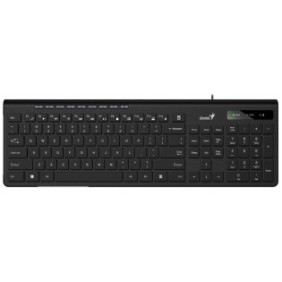 Tastatura genius slimstar 230 104 taste (chocolate style) negru