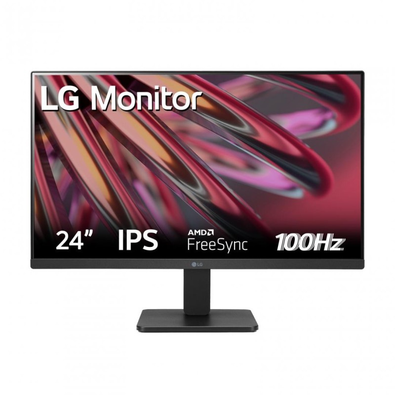 Monitor lg 24mr400-b.aeuq 23.8 inch panel type: ips resolution: 1920x1080 aspect ratio: 16:9  refresh rate:100hz