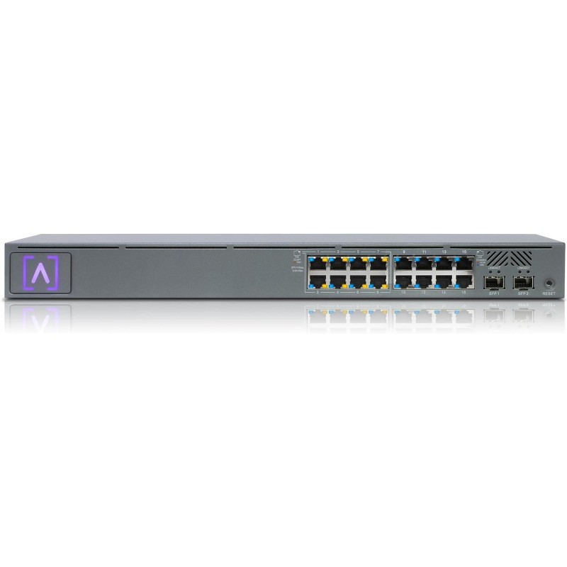 Alta labs 16 port gigabit switch 8x poe+ ports 2x sfp 120w bluetooth rackmounted s16-poe