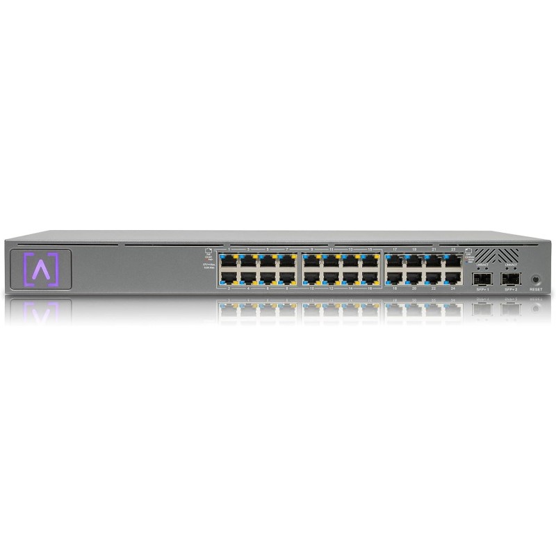 Alta labs s24-poe switch interfata: 24 x 10/100/1000m bps 16 portuti poe 2 x sfp