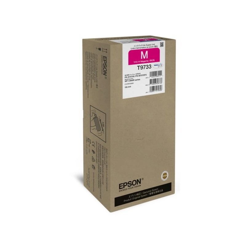 Cartus cerneala epson t9733 magenta capacitate 192.4 ml. pentru wf- c869r blue angel.