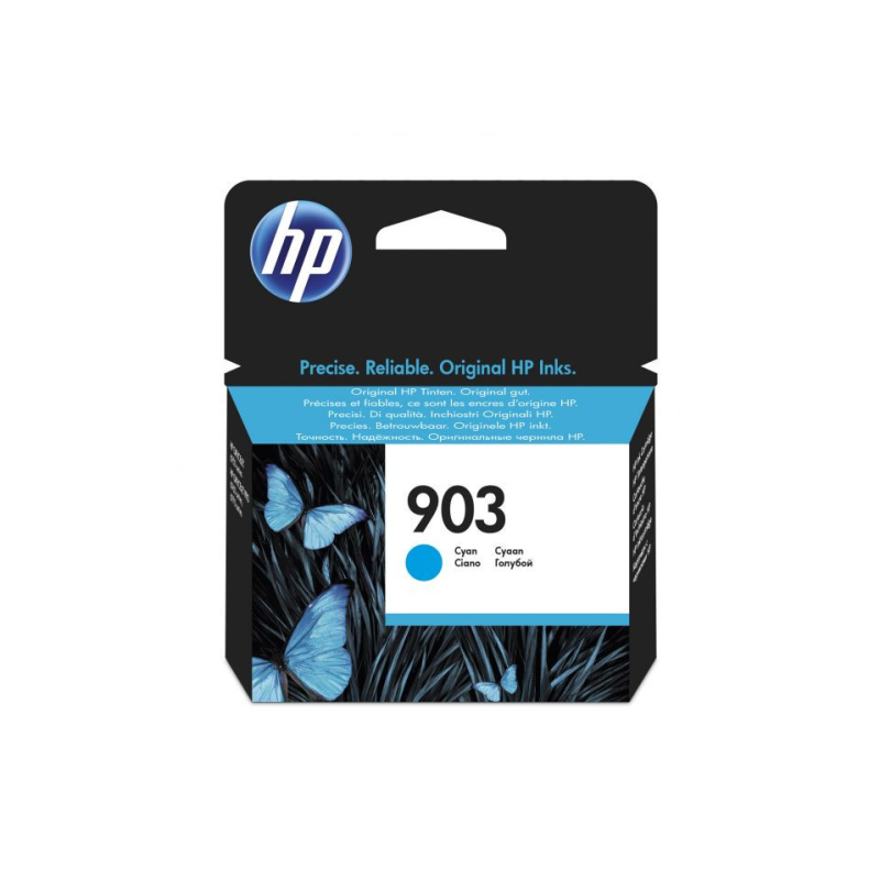 Cartus cerneala hp t6l87ae nr.903 culoare cyan capacitate: 4ml/315 pagini (incarcare 5%) compatibilitate: hp officejet