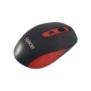 Mouse spacer pc sau nb wireless 2.4ghz optic 1600 dpi butoane/scroll 4/1 negru cu rosu
