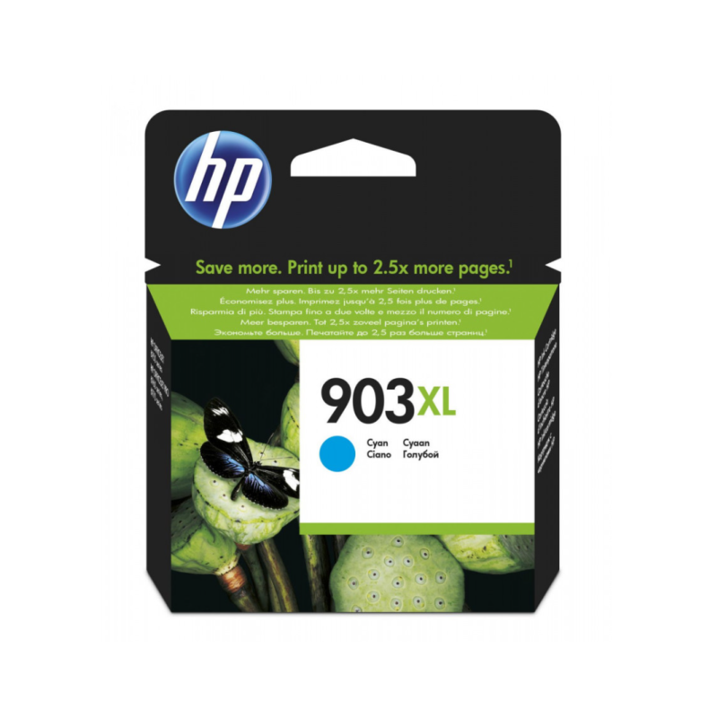 Cartus cerneala hp t6m03ae nr.903xl culoare cyan capacitate: 8.5ml/750 pagini (incarcare 5%) compatibilitate: hp officejet