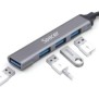 Hub extern spacer porturi usb:usb 3.0 x 1 usb 2.0 x 3 conectare prin type-c