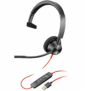 Poly blackwire 3315 microsoft teams certified usb-a headset