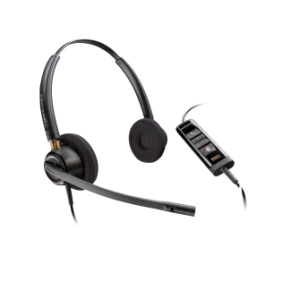 Poly encorepro 525 microsoft teams certified stereo with usb-a headset