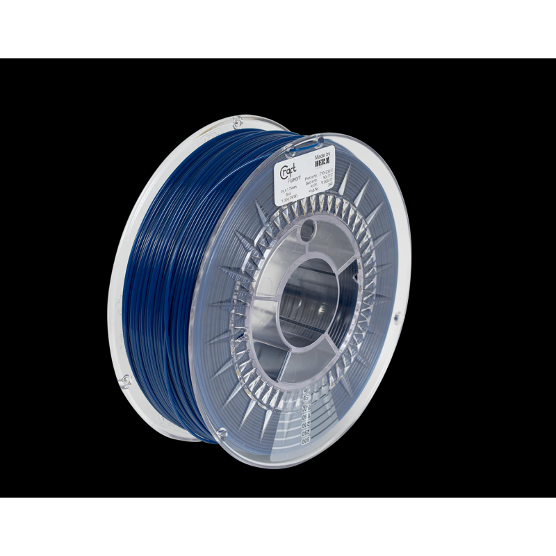Craftbot 3d print filament culoare: albastru material: pla 1kg