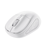 Mouse trust wireless optical rezolutie maxima 1600 dpi 4 butoane 2 baterii tip aaa alb