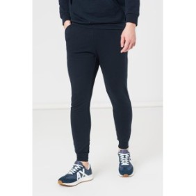 Pantalon coton casual barbati navy-l