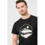 Tricou casual moldoveanu barbati black-l