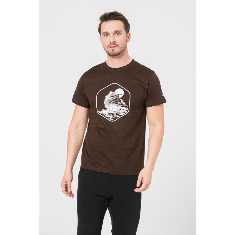 Tricou casual sfinx barbati coffee-m