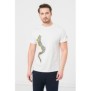 Tricou casual dracon barbati light gray-l