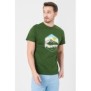 Tricou casual moldoveanu barbati bottle green-l