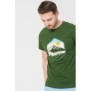 Tricou casual moldoveanu barbati bottle green-l