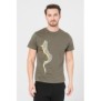 Tricou casual dracon barbati gray-l