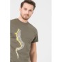 Tricou casual dracon barbati gray-l