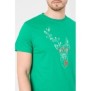 Tricou  cerb familie barbati   k green-l