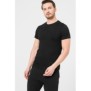 Tricou casual bambus b black-l