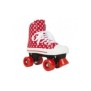 Role rookie canvas high polka dots 36.5 rosu alb