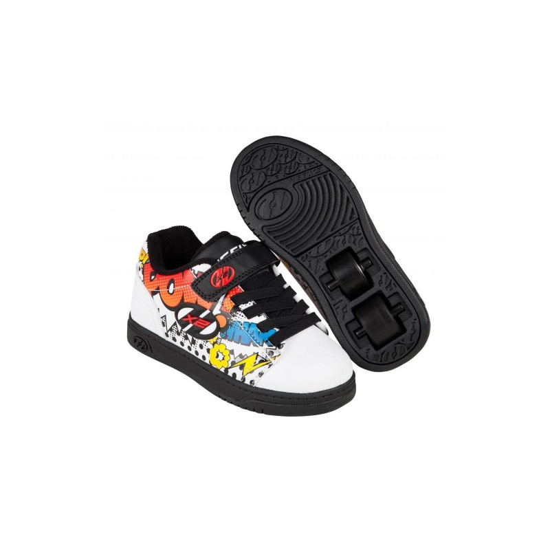 Role heelys x2 dual up 30 alb negr multi