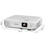 Proiector epson eb-w06 (succesor eb-w05) 3lcd 3700 lumeni wxga 1280* 800 16:10 hd ready 16.000:1