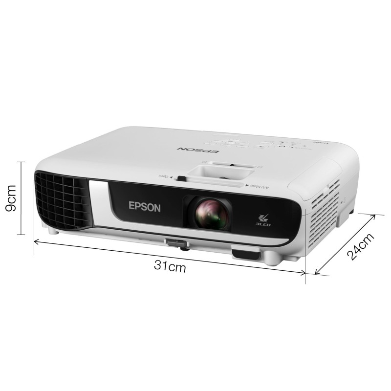 Proiector epson eb-w51 (succesor eb-w41) 3lcd 4000 lumeni wxga 1280* 800 16:10 hd ready 16.000:1