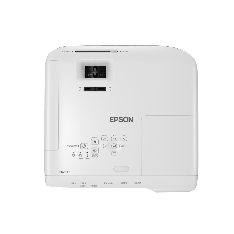 Proiector epson eb-fh52 (succesor eb-u42) fhd 1920*1080 4000 lumeni 16:9 16.000:1 lampa 5.500 ore/ 12.000