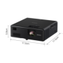 Proiector epson ef-11 mini laser projection tv 3lcd 1000 lumeni fhd 1920*1080 16:9 2.500.000:1 laser