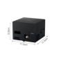 Proiector epson ef-12 mini laser smart projector 3lcd 1000 lumeni fhd 1920*1080 16:9 2.500.000:1 laser